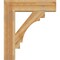 Ekena Millwork Merced Block Rough Sawn Bracket, Western Red Cedar, 6"W x 28"D x 32"H BKT06X28X32MRC05RWR - alternate 2